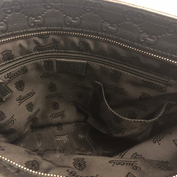 ❌ SOLD ❌ Authentic GUCCI Guccissima Leather Messenger Bag - Picture 8 of 9